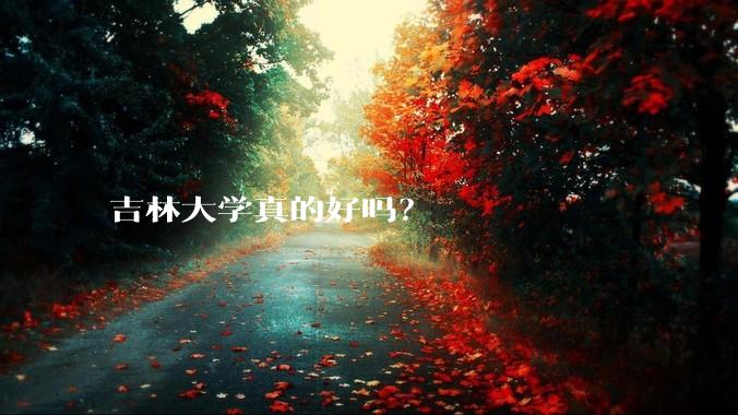 吉林大学真的好吗？